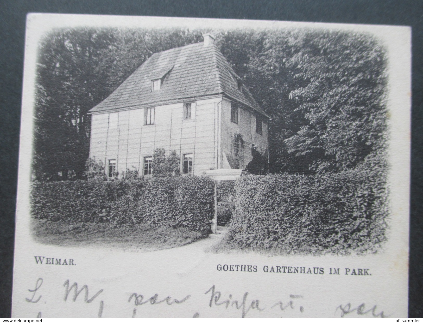 AK 1905 Weimar. Goethes Gartenhaus Im Park. Verlag Richard Borek, Braunschweig. 103. - Weimar