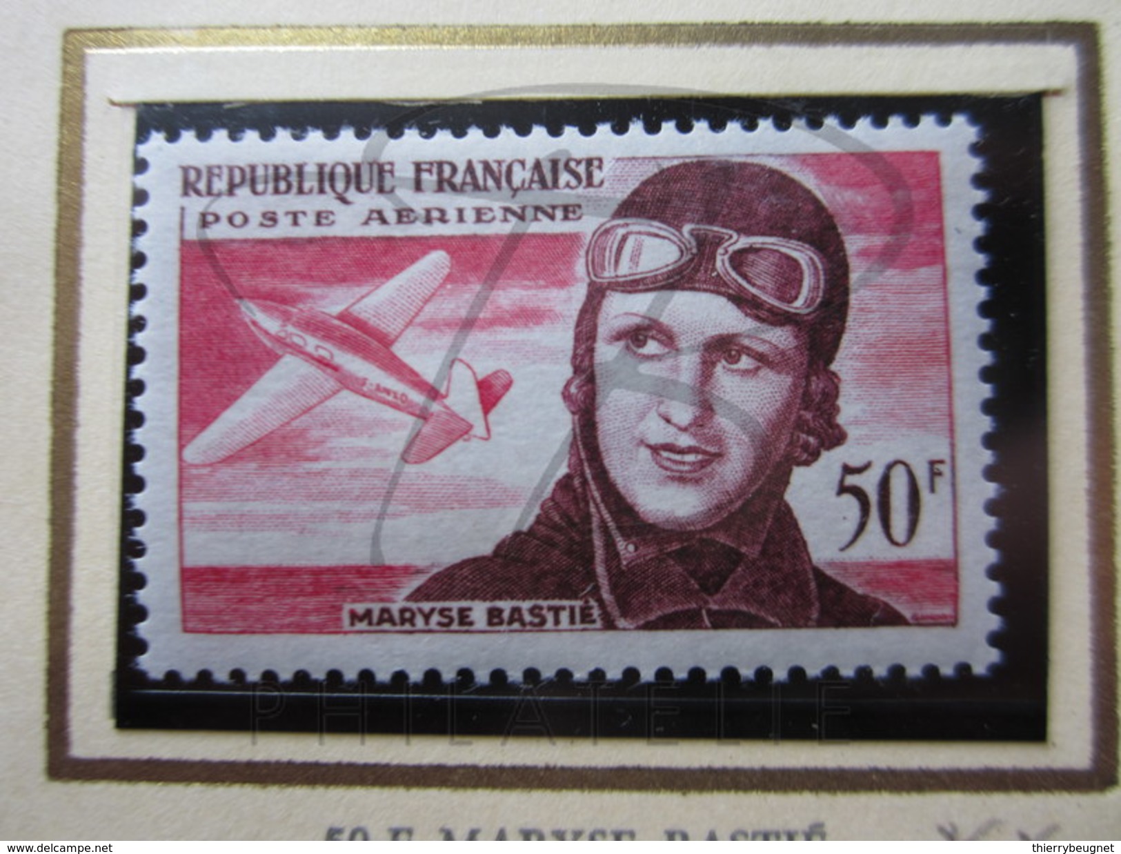 VEND BEAU TIMBRE DE POSTE AERIENNE DE FRANCE N° 34 , XX !!!! - 1927-1959 Neufs