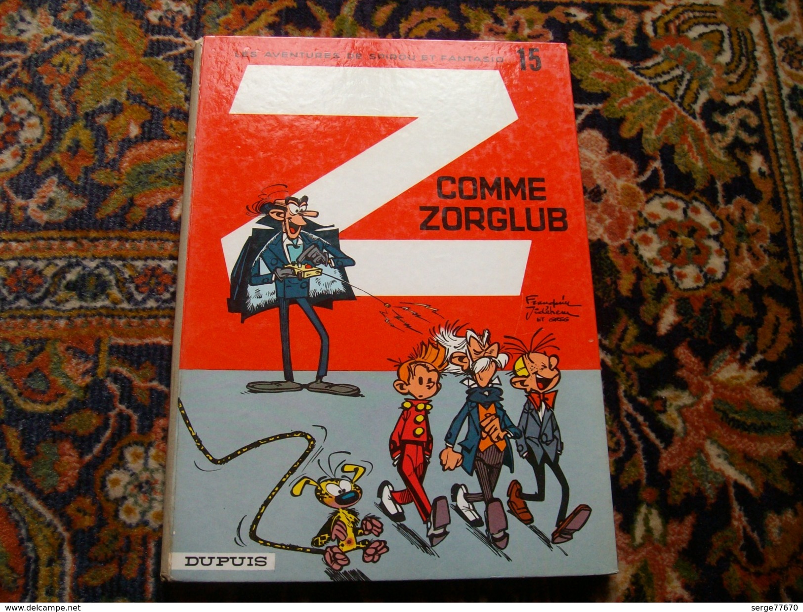 Spirou Et Fantasio Franquin Z Comme Zorglub édition 1967  Dupuis - Spirou Et Fantasio