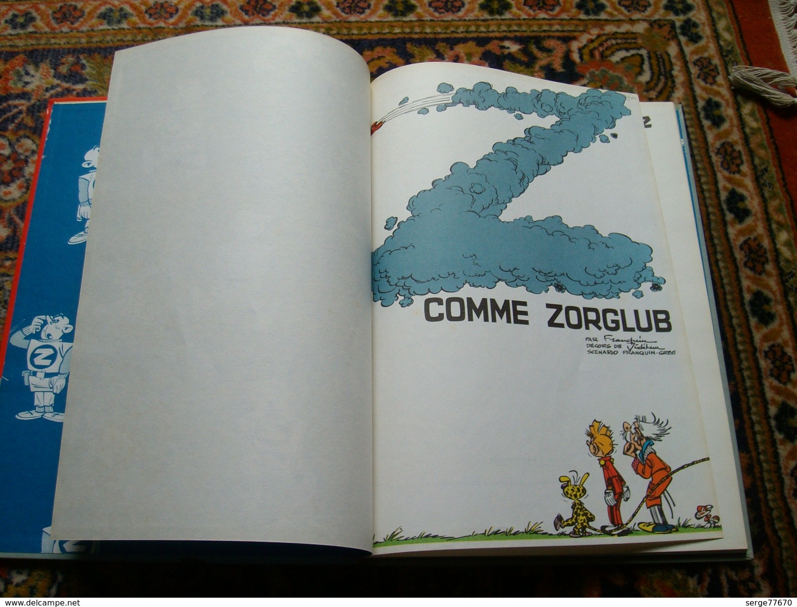 Spirou Et Fantasio Franquin Z Comme Zorglub édition 1967  Dupuis - Spirou Et Fantasio