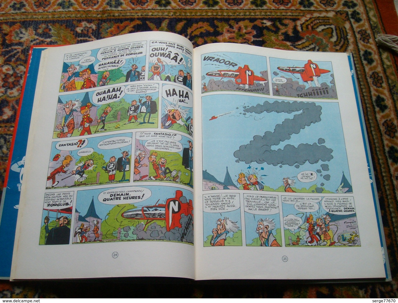 Spirou et Fantasio Franquin Z comme Zorglub édition 1967  Dupuis