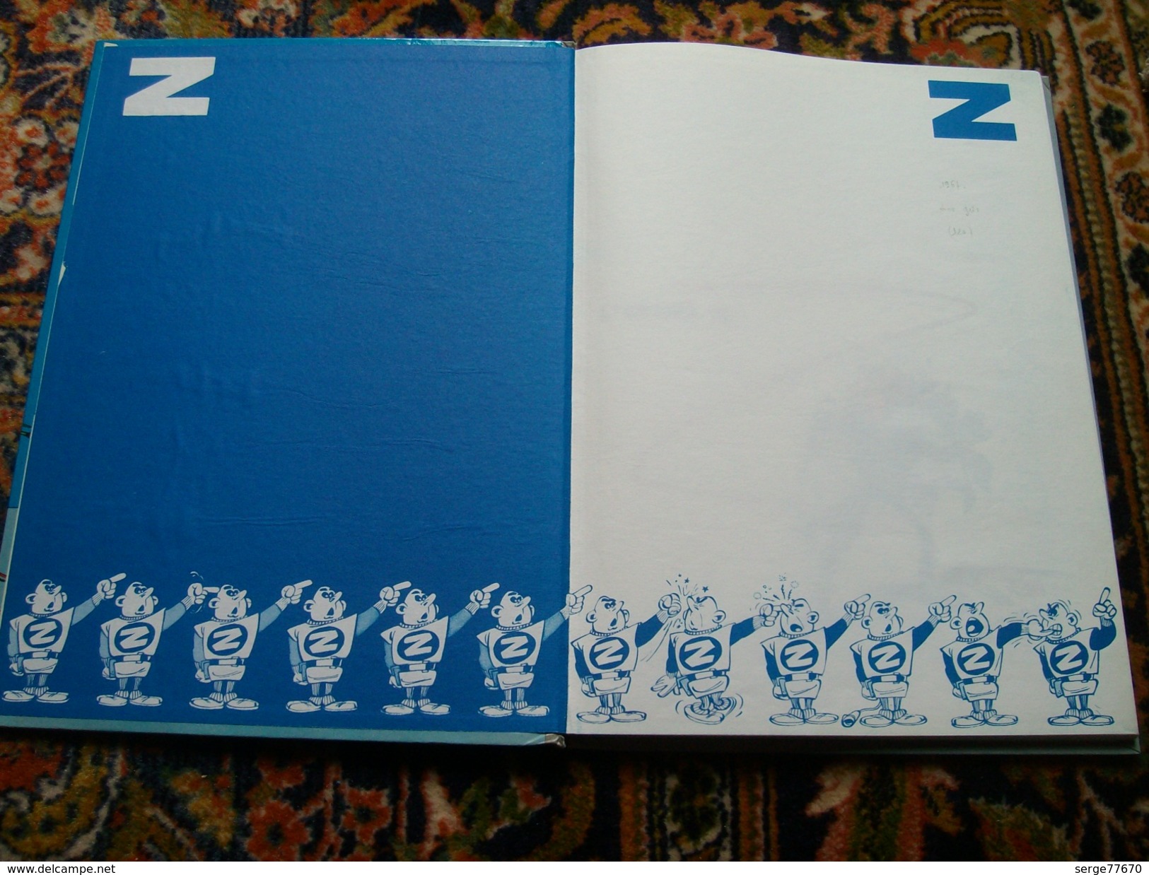 Spirou Et Fantasio Franquin L'ombre Du Z édition 1967 Dupuis - Spirou Et Fantasio