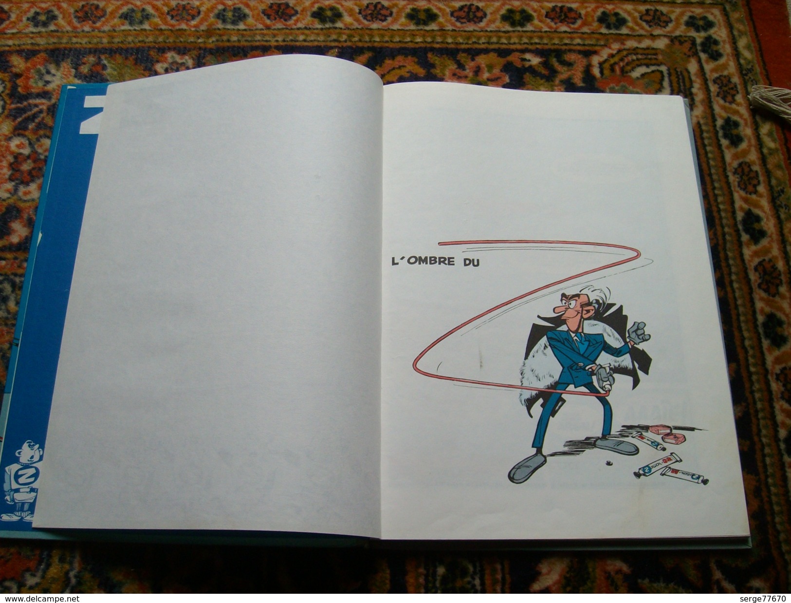Spirou Et Fantasio Franquin L'ombre Du Z édition 1967 Dupuis - Spirou Et Fantasio
