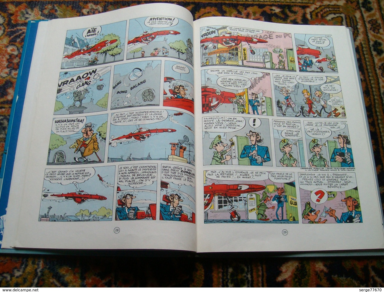 Spirou et Fantasio Franquin L'ombre du Z édition 1967 Dupuis