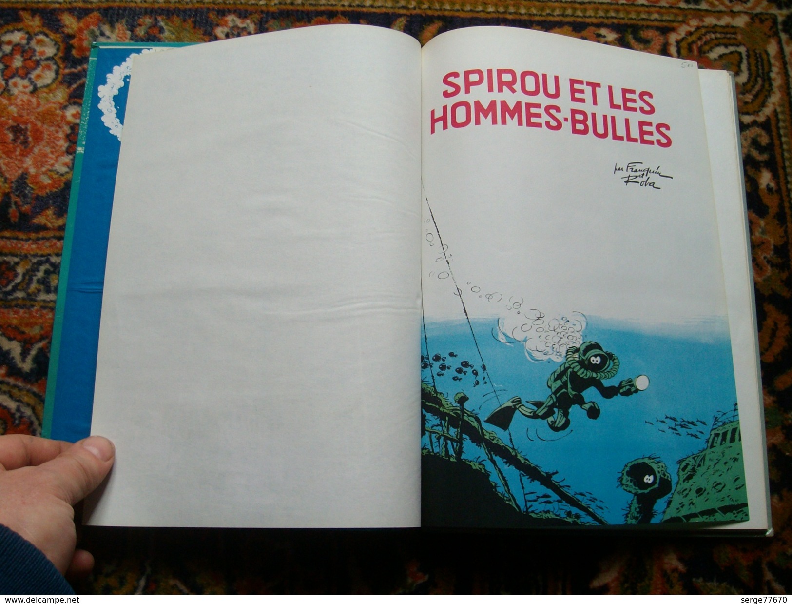 Spirou Et Fantasio Franquin Et Les Hommes Bulles édition 1968 Dupuis - Spirou Et Fantasio