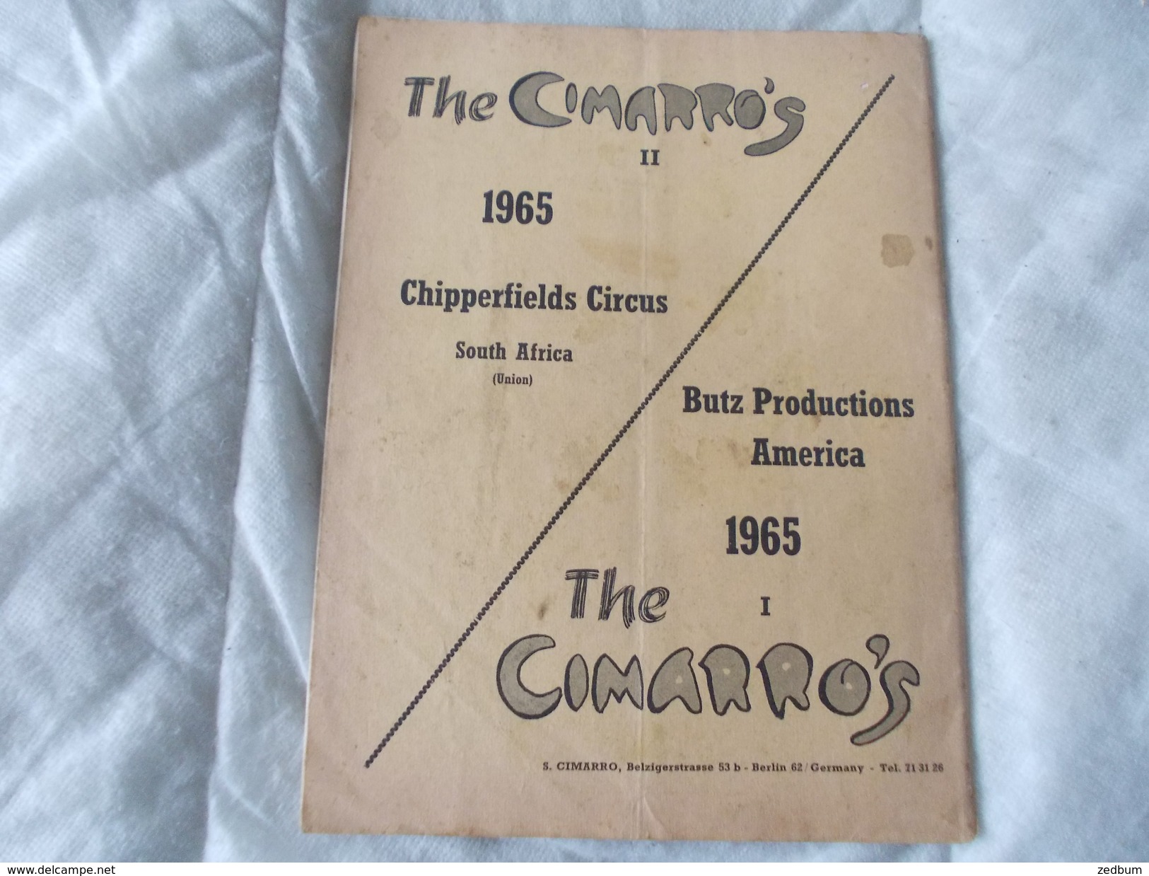 ECHO LTD Professional Circus And Variety Journal Independent International N° 281 July 1965 - Divertimento