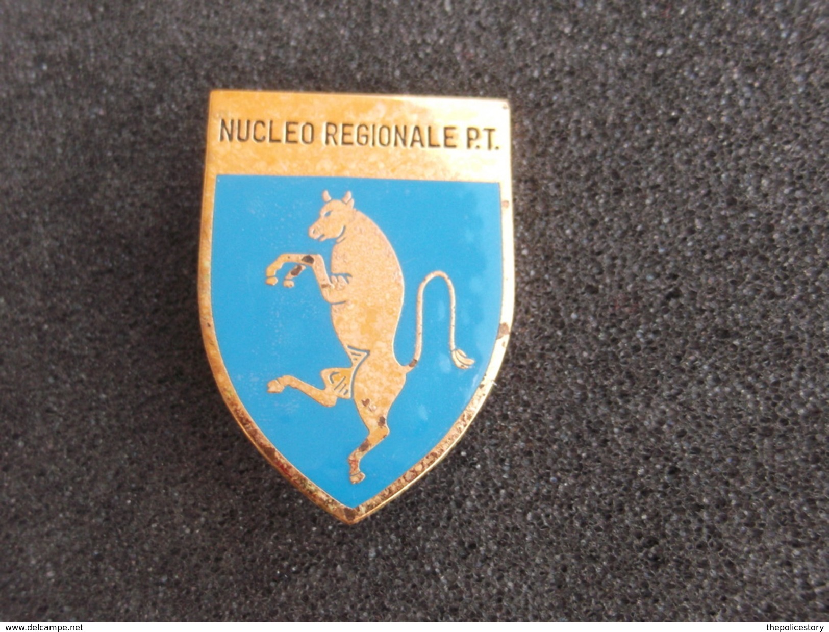 Scudetto Vintage GdF Nucleo Reg. Polizia Tributaria II° Legione Bomisa - Police