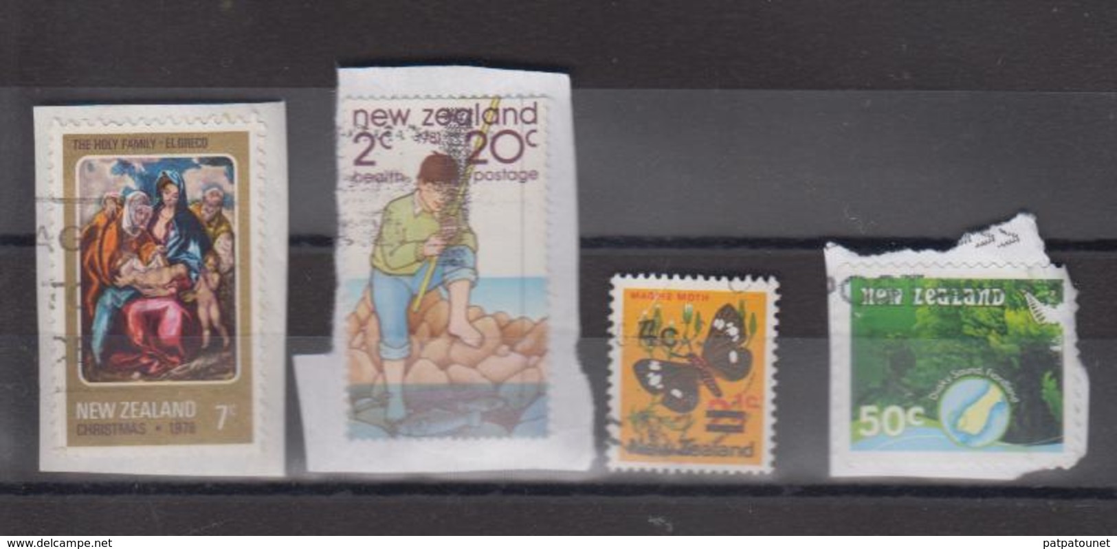 Nouvelle Zélande Lot De 15 Timbres O - Collections, Lots & Séries