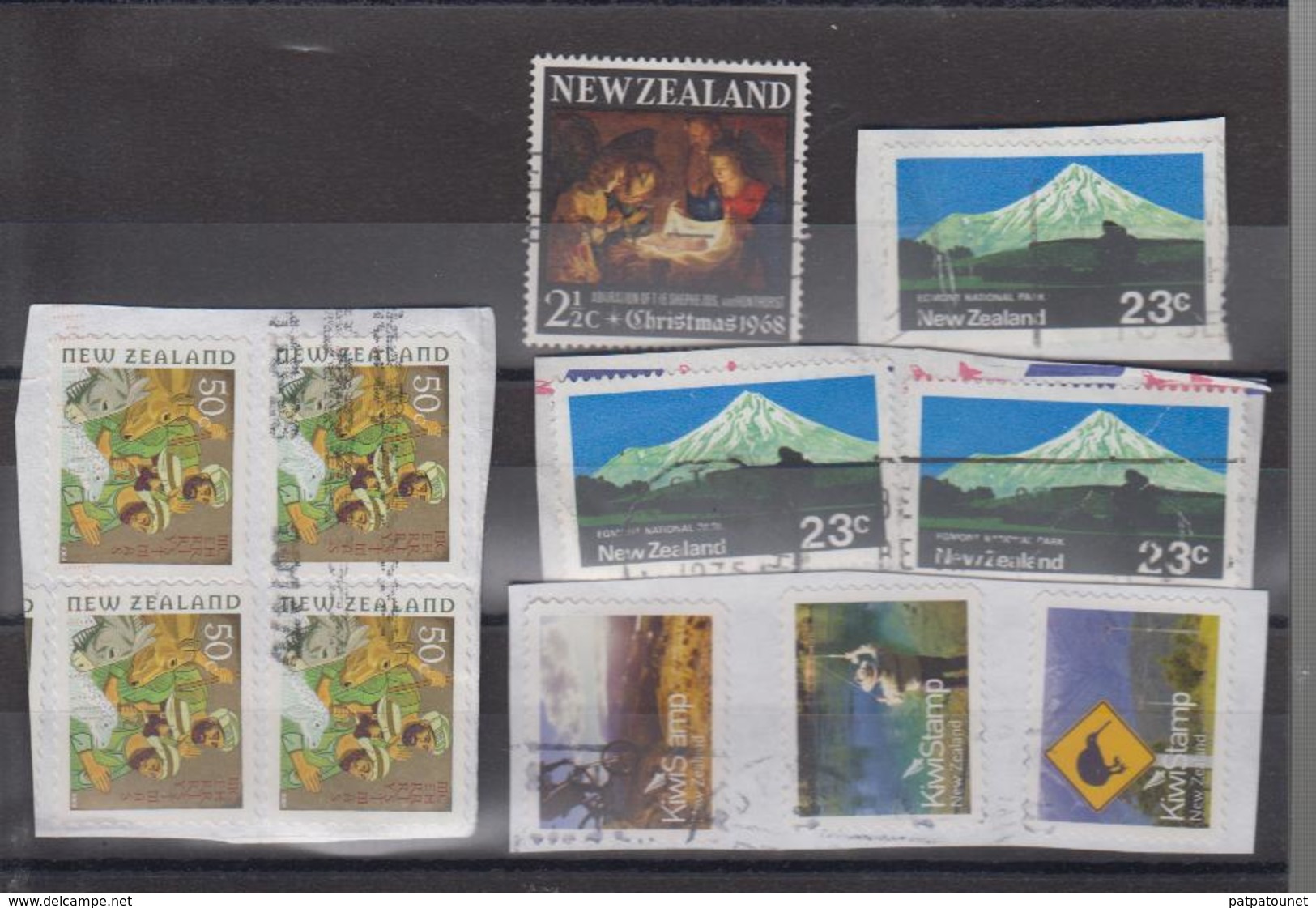 Nouvelle Zélande Lot De 15 Timbres O - Verzamelingen & Reeksen