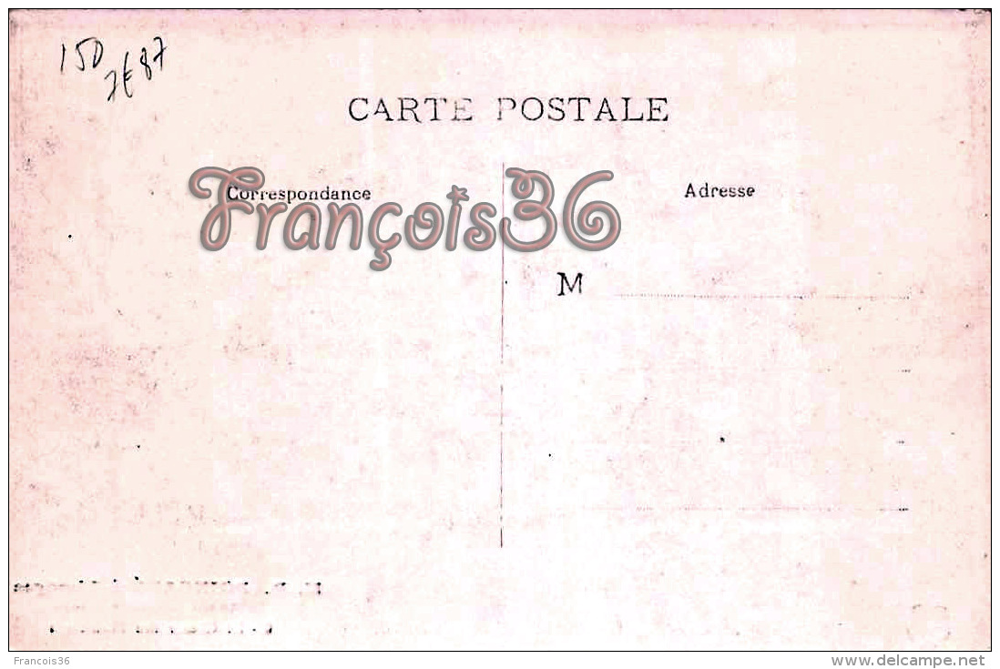 (87) Poincaré à Limoges 1913 - Le Choeur Des Barbichets - 2 SCANS - Limoges