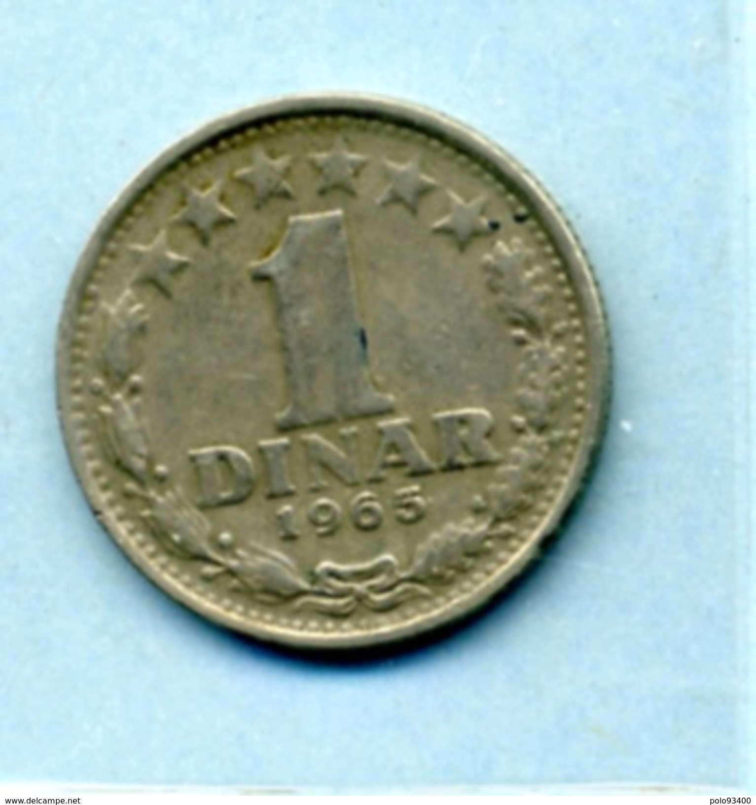 1965  1 DINAR - Yugoslavia