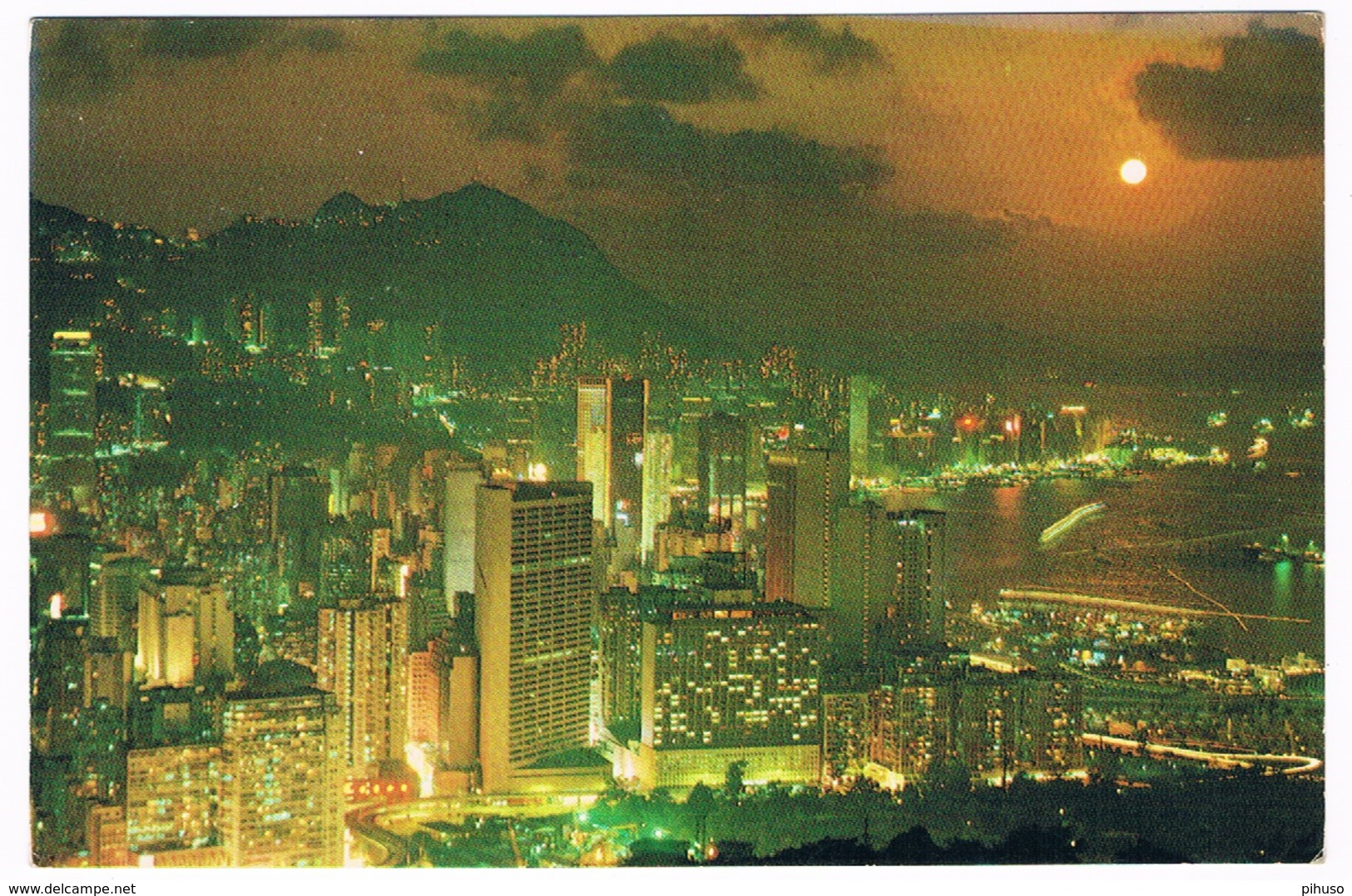 ASIA-1119   HONG KONG : Beautiful Dusk Scene Of Victoria - China (Hong Kong)