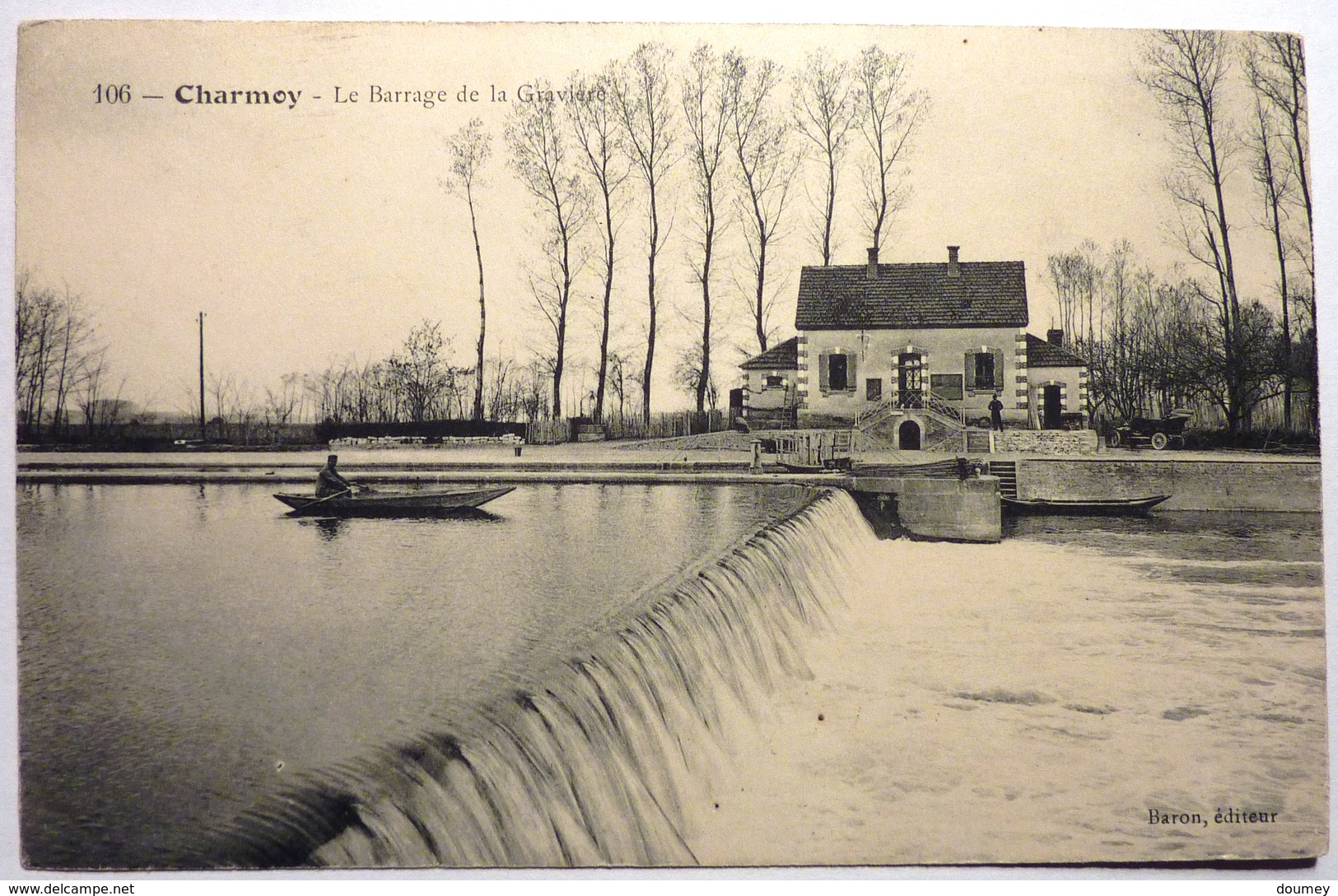 LE BARRAGE DE LA GRAVIERE  - CHARMOIS - Charmoy