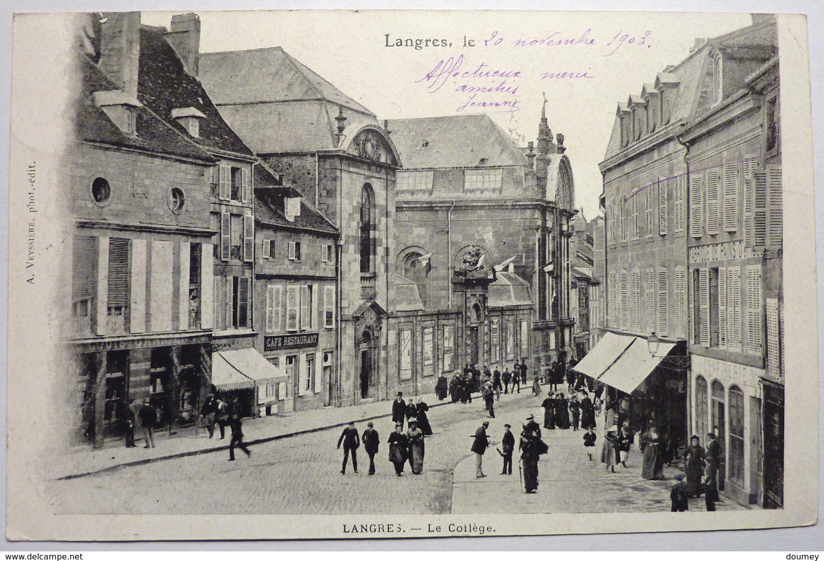 LE COLLEGE  - LANGRES - Langres