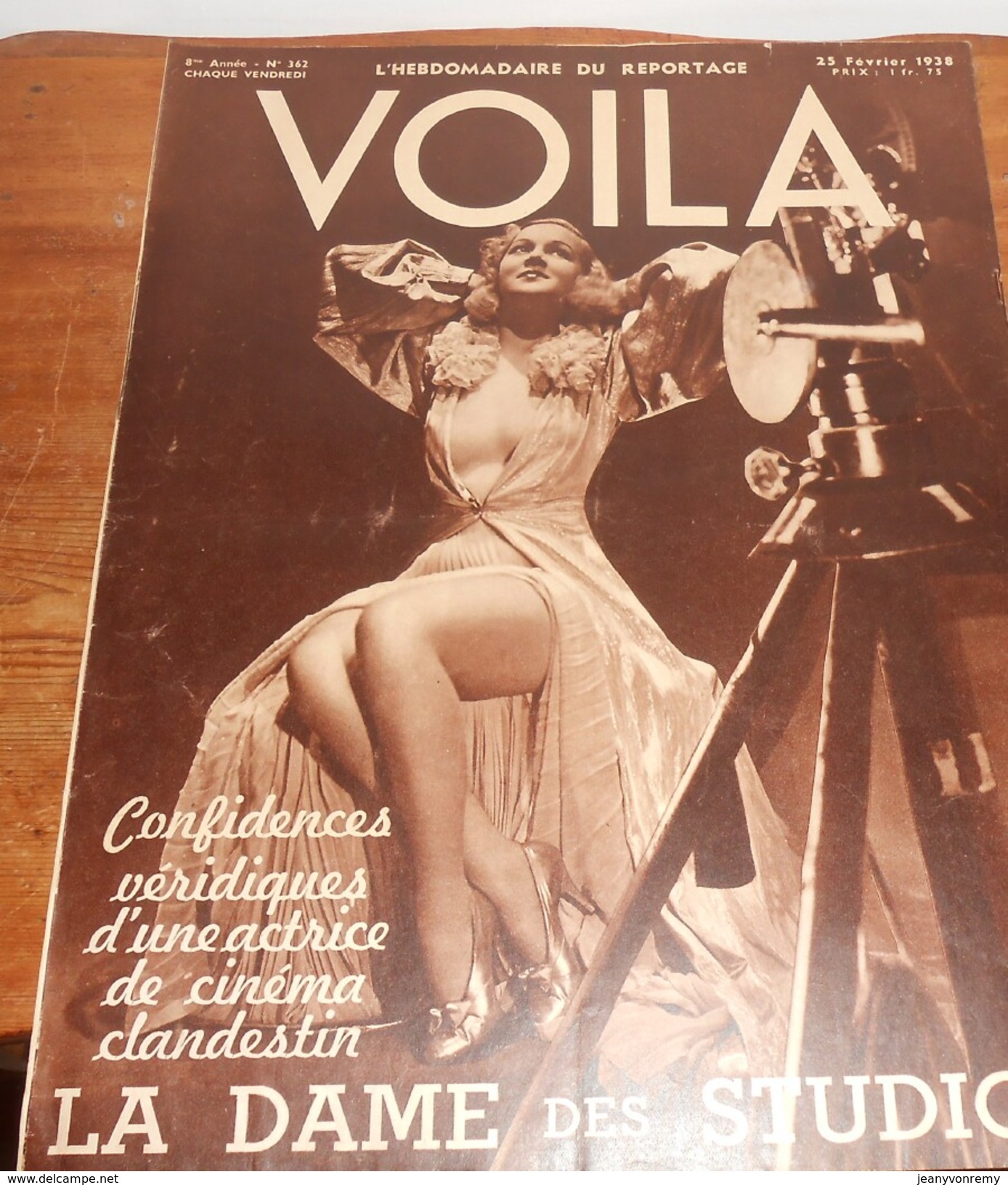 Voilà. N°362. 25 Février 1938. Les Pupazzi Italiens. Chasseurs De Baleines. Yvon Pétra, Champion De Tennis. - 1900 - 1949