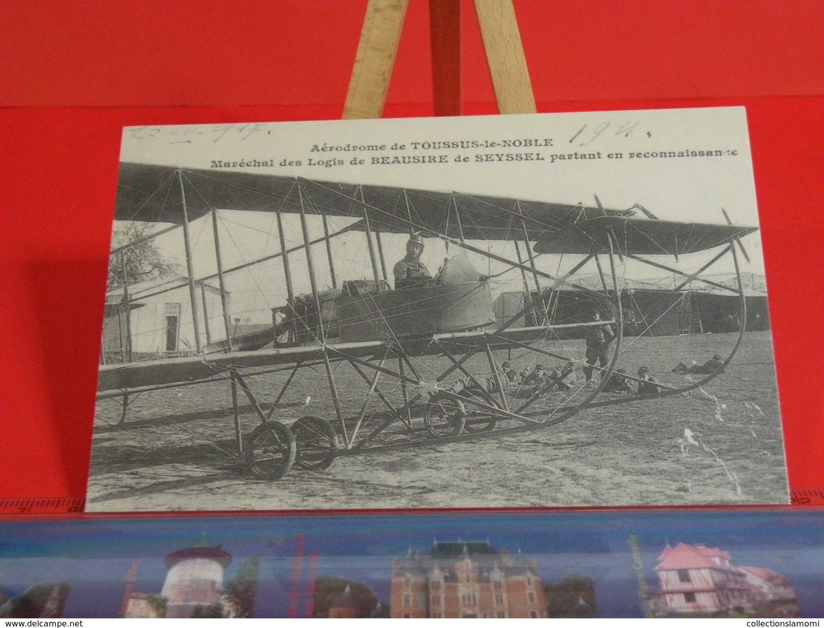 Cartes Postales > [78] Yvelines > Toussus Le Noble, Aérodrome, Mr Beausire De Seyssel 1911 - Rééditions & Illustrée - Toussus Le Noble