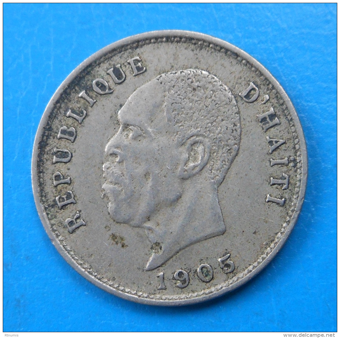 Haïti Haiti 5 Centimes 1905 Km 53 - Haití