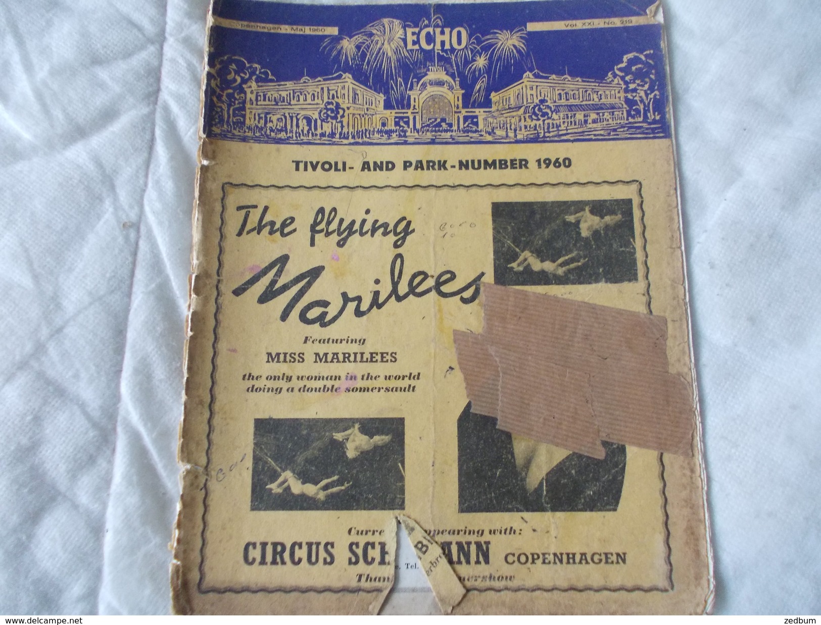 ECHO LTD Professional Circus And Variety Journal Independent International N° 219 May 1960 - Unterhaltung