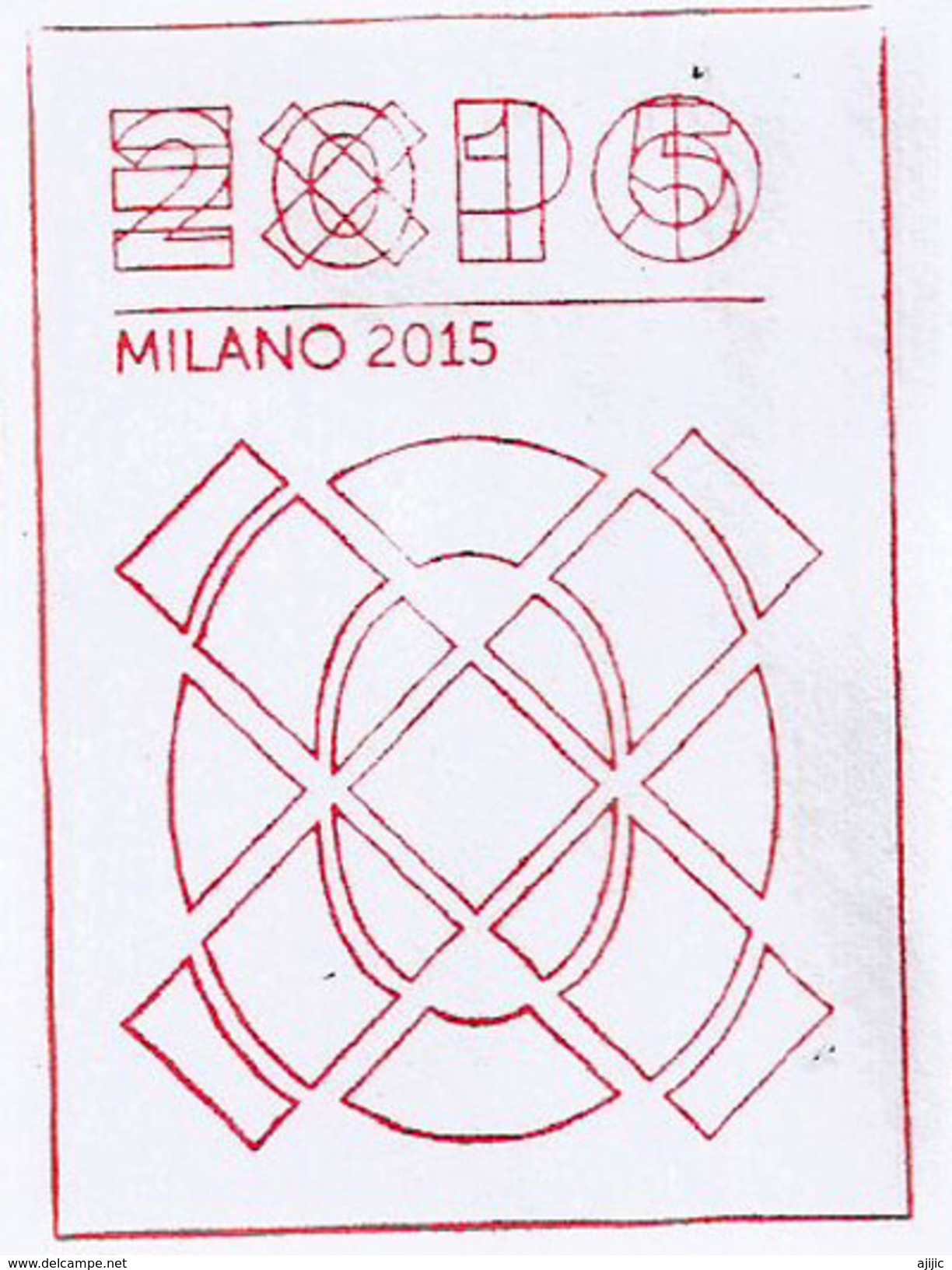 AZERBAIJAN UNIVERSAL EXPO MILANO 2015, Letter From The Azerbaijan Pavilion, With Azerbaijan Stamp - Azerbeidzjan