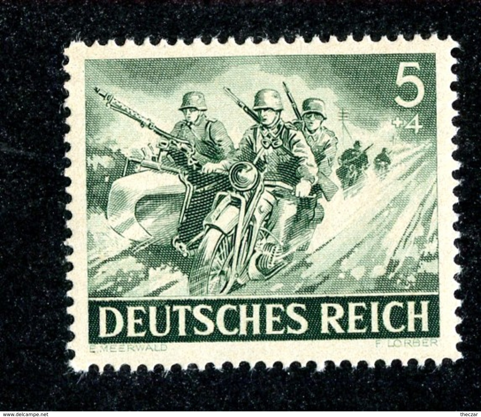 15250  Reich 1943 Michel #833** ( Cat 2.&euro; ) Offers Welcome - Ungebraucht