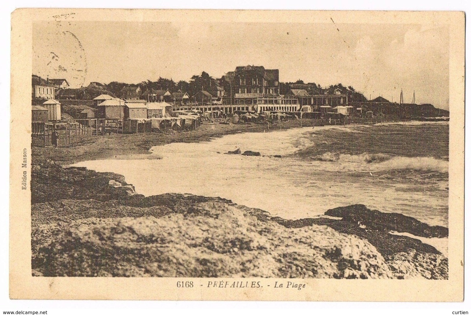 PREFAILLES  44  La Plage En 1945 - Préfailles