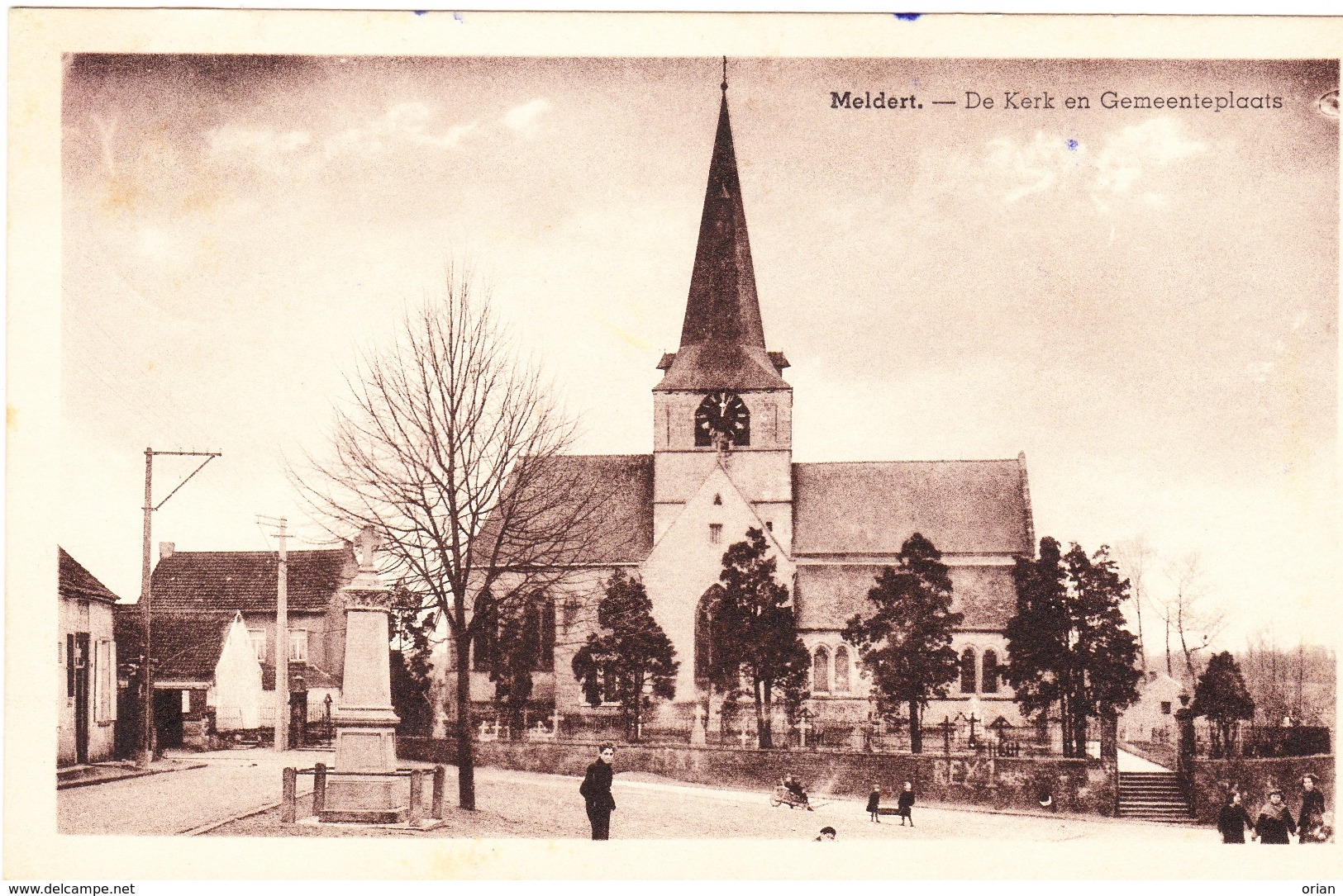 MELDERT 194? Aalst Sint WalburgaKerk Kerkhof Cimètiere - Aalst