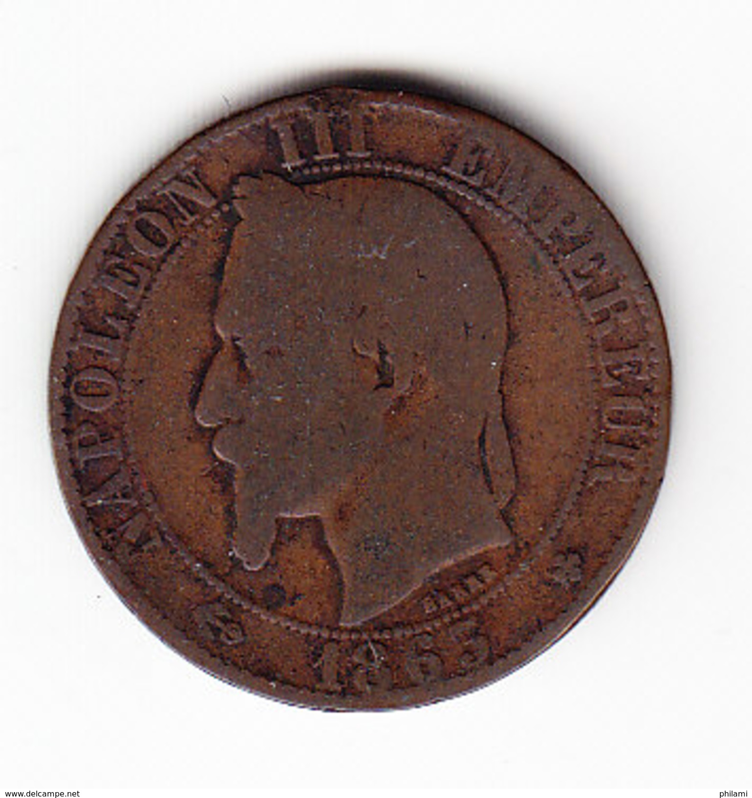 FRANCE KM 797.2, 5c, 1863 BB .   (F 8019) - Autres & Non Classés