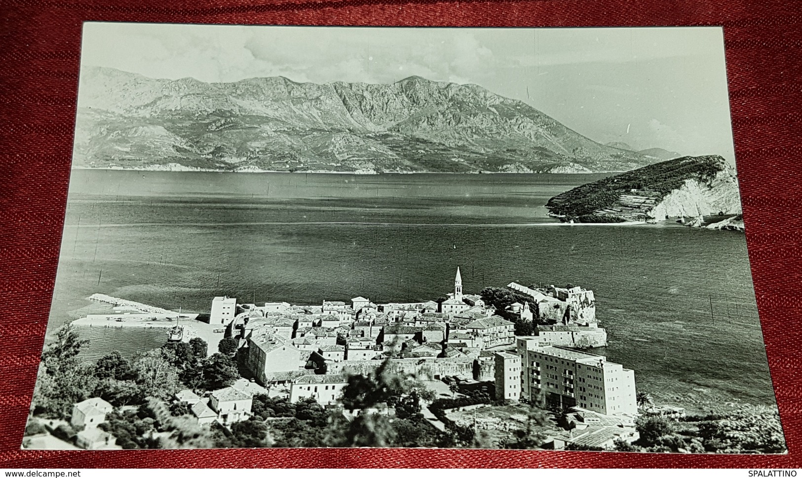 BUDVA, BUDUA MONTENEGRO, CRNA GORA- ORIGINAL OLD POSTCARD - Montenegro