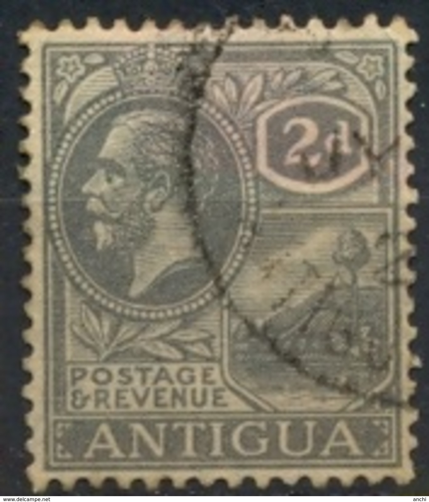 Antigua 1921. YT 44. - 1858-1960 Crown Colony