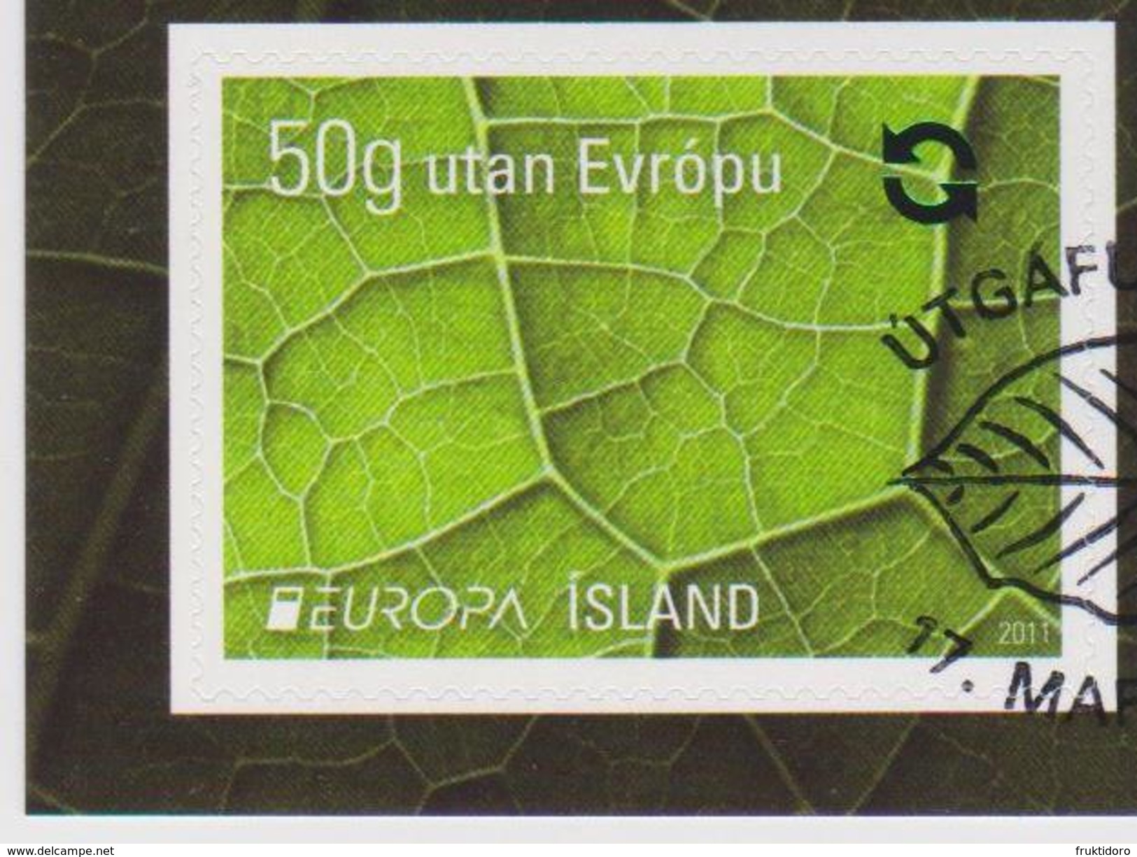 Iceland Mi 1305 Europa C.E.P.T.: Forests - International Year Of Forests - 2011 - Nuevos