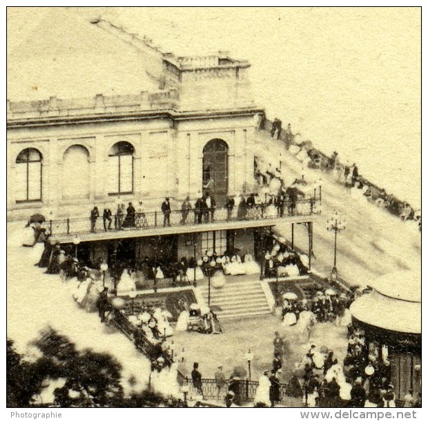 North Yorkshire Scarborough La Baie Anciennne Photo Stereo George Willis 1870 - Stereoscopic