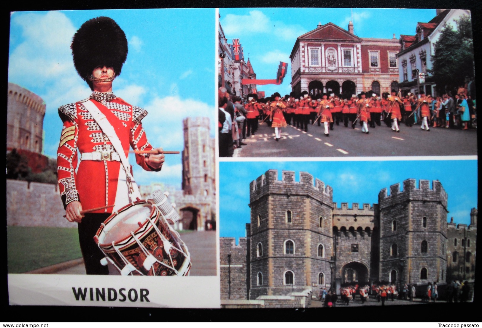 POSTCARD '70s - WINDSOR - SERGEANT DRUMMER COLDSTREAM GUARDS - GUARDS BAND - Other & Unclassified