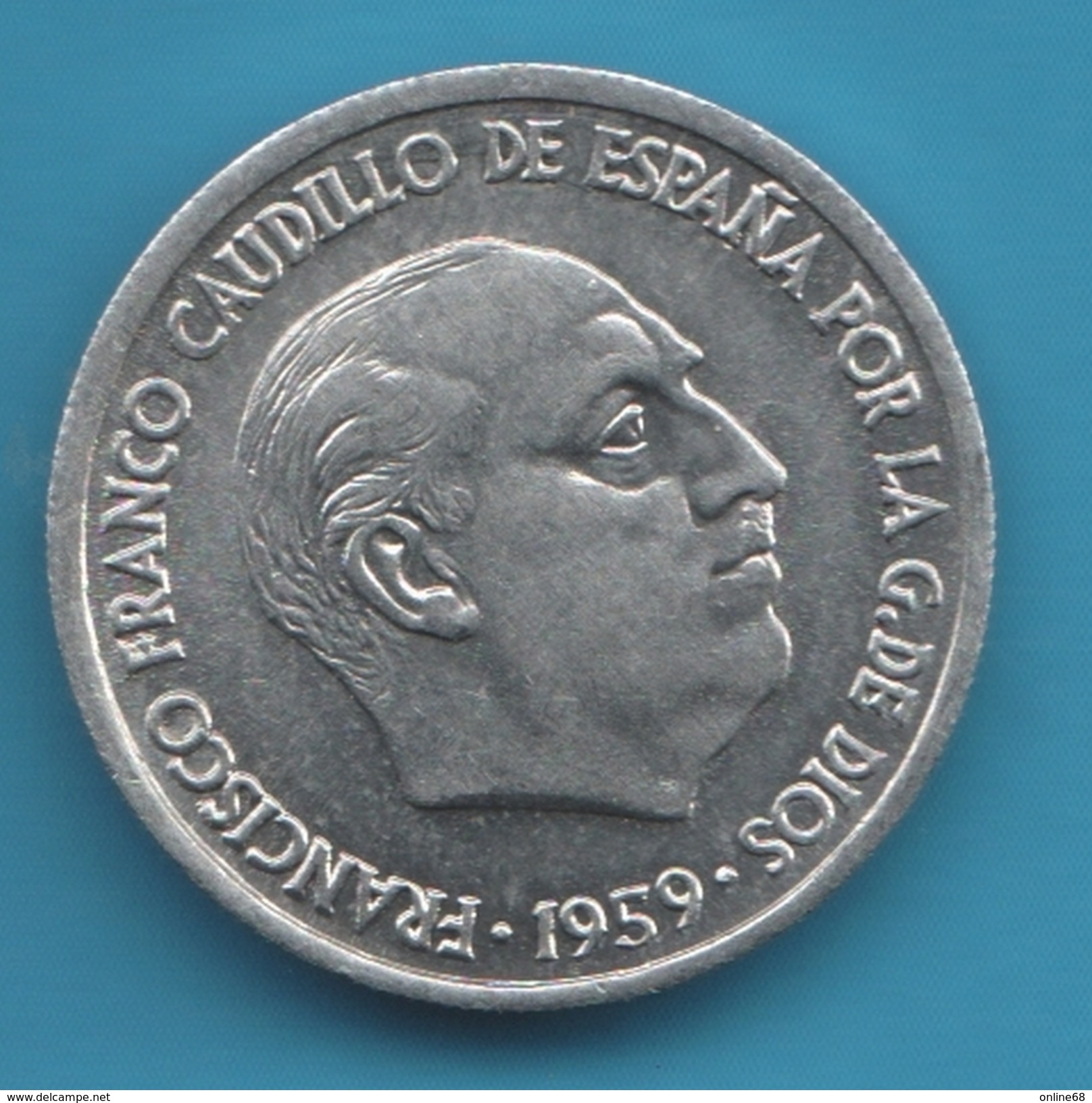 ESPANA 10 CENTIMOS 1959  FRANCO KM# 790 - 10 Centimos
