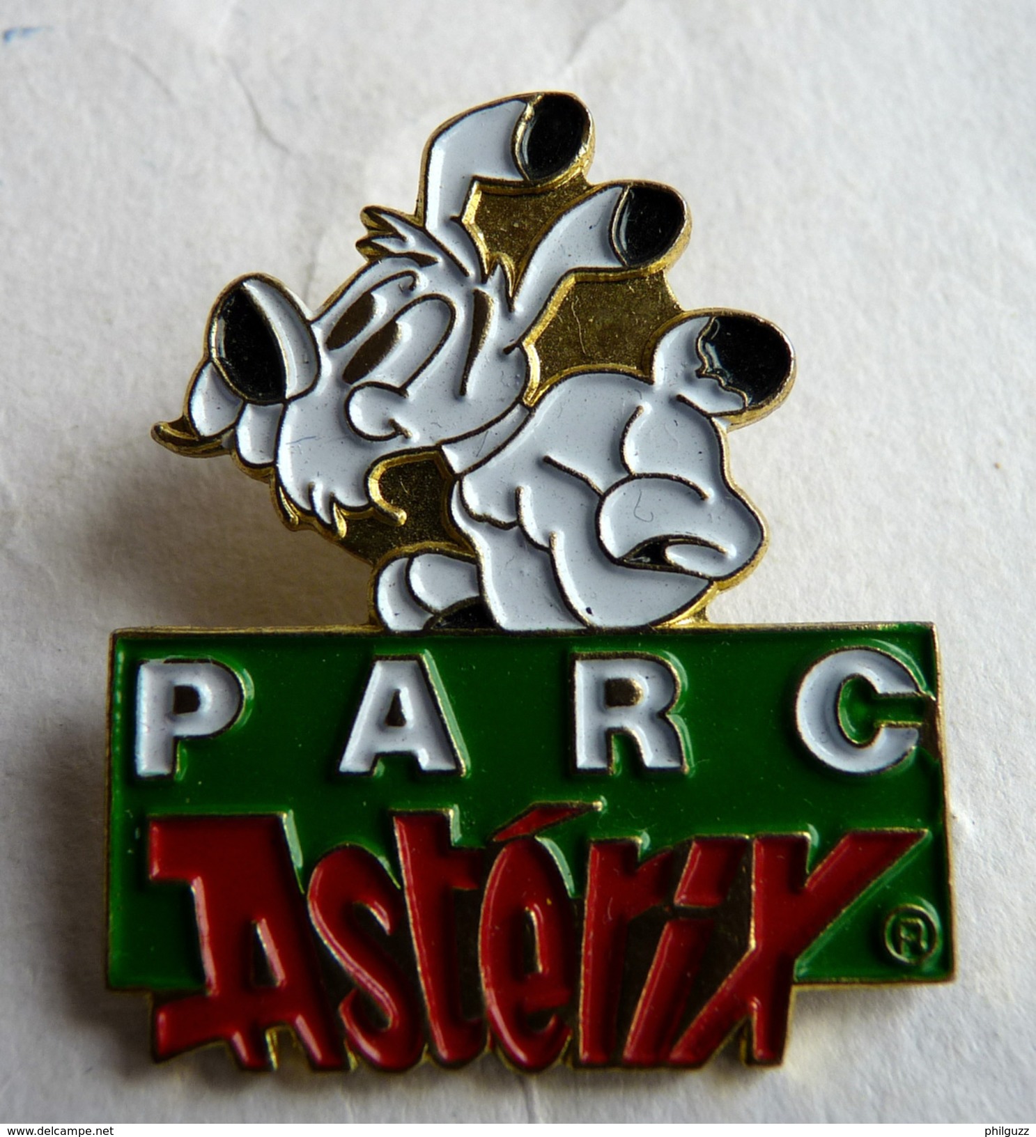 Rare PIN'S ASTERIX PARC IDEFIX 1992 (1) - Pins