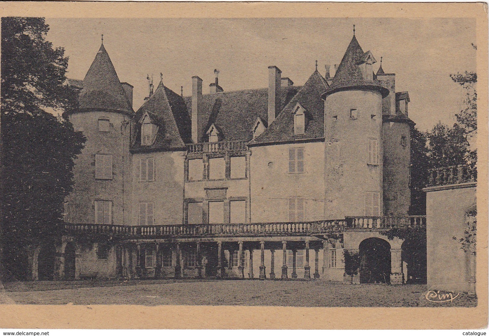 CPA 63 - COURPIERE Château De La Barge - Courpiere