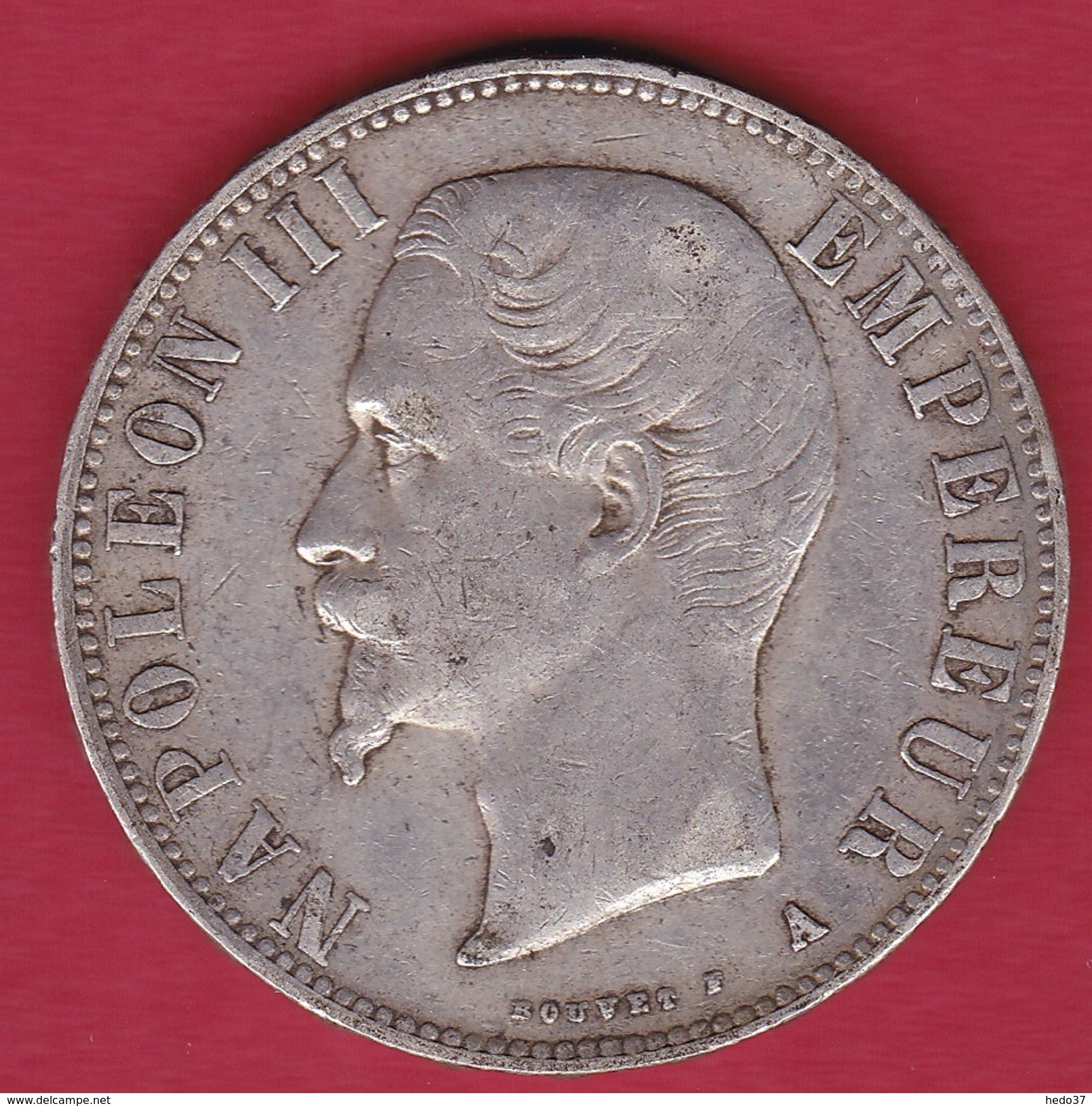 France 5 Francs Napoléon III - Tête Nue 1856 A - Other & Unclassified