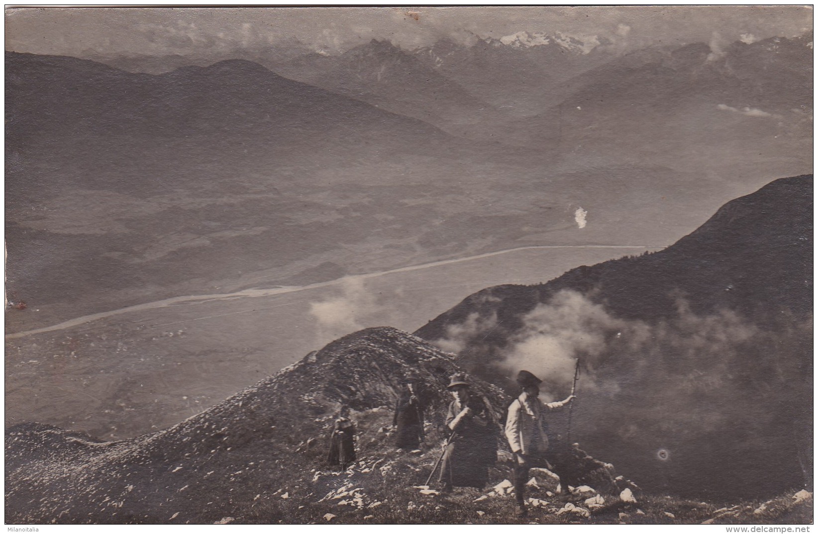 Blick Vom Eisengattergrat Auf Inntal - Hall Und Stubaier - Hall In Tirol