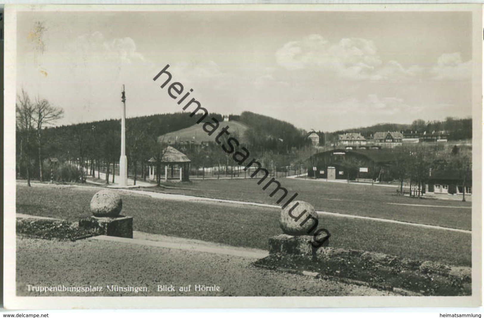 Münsingen - Hörnle - Foto-Ansichtskarte - Münsingen