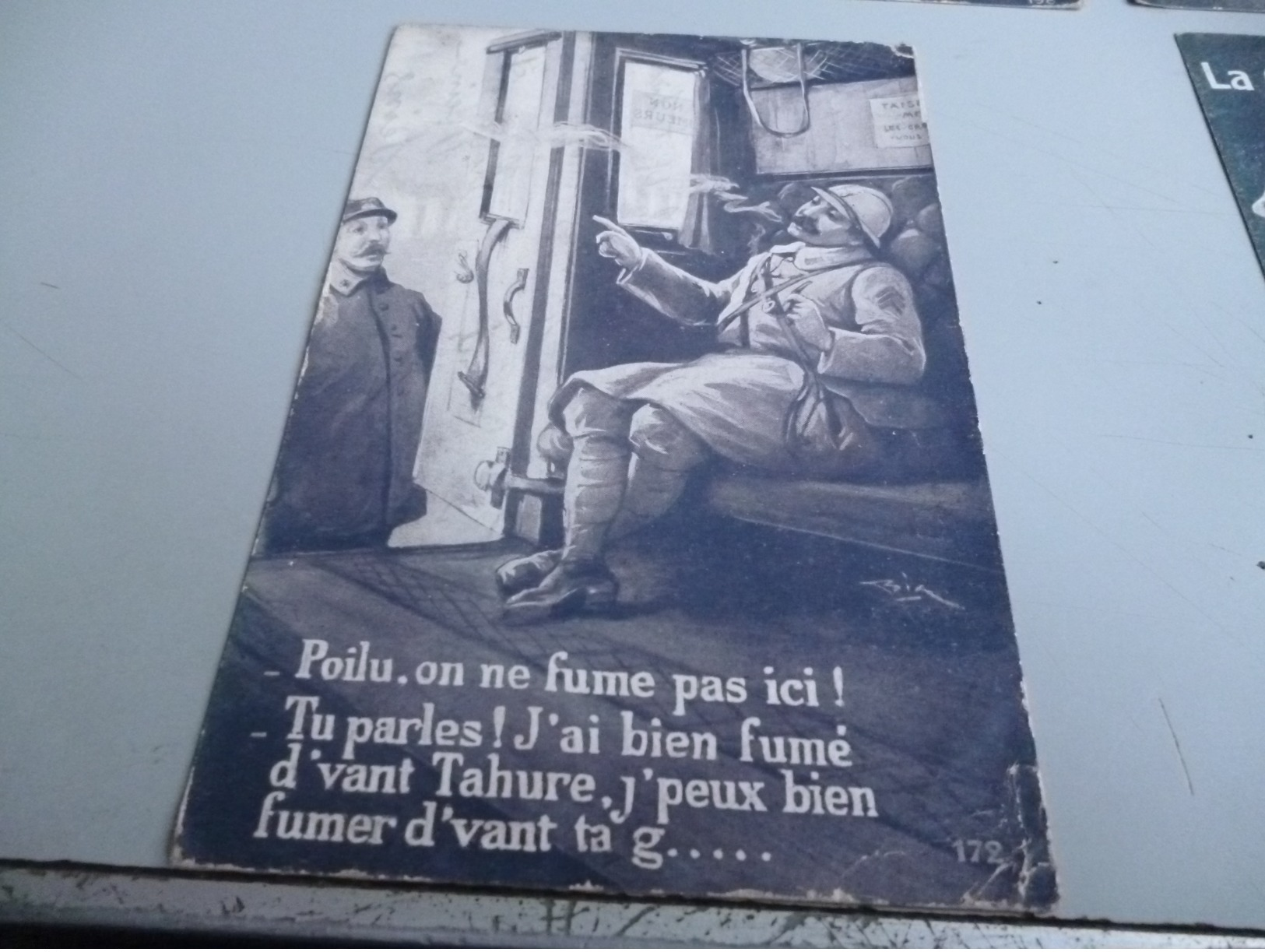 6 CARTES POSTALES HUMORISTIQUES PAROLES DE POILUS - 1914-18