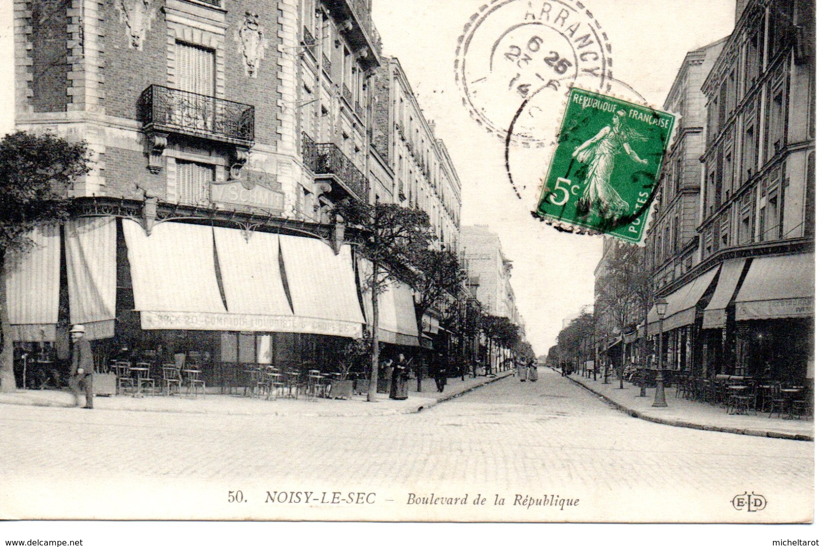 Seine Saint-Denis : Nosy Le Sec : Boulevard De La République - Noisy Le Sec