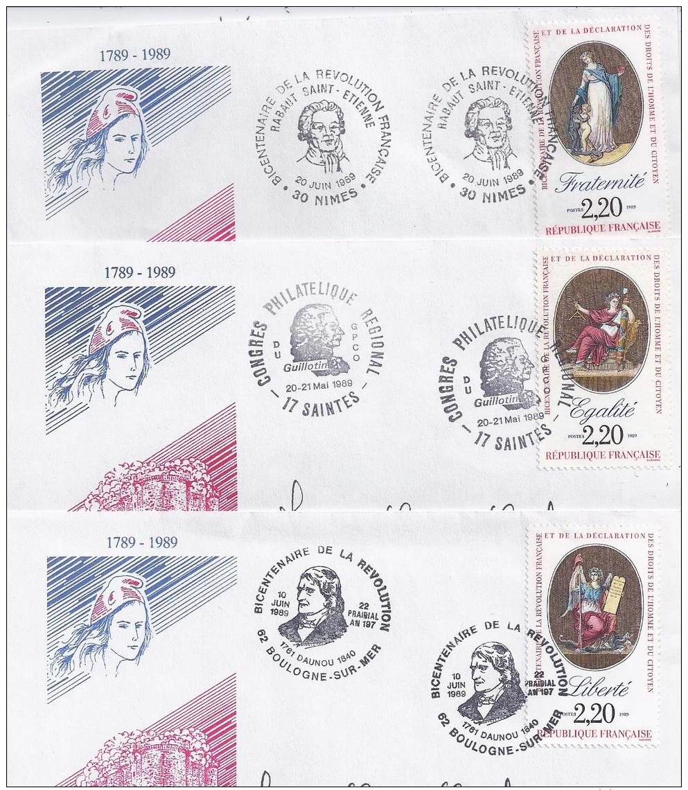 France - 3 Enveloppes Philatéliques (1bis) - 1980-1989