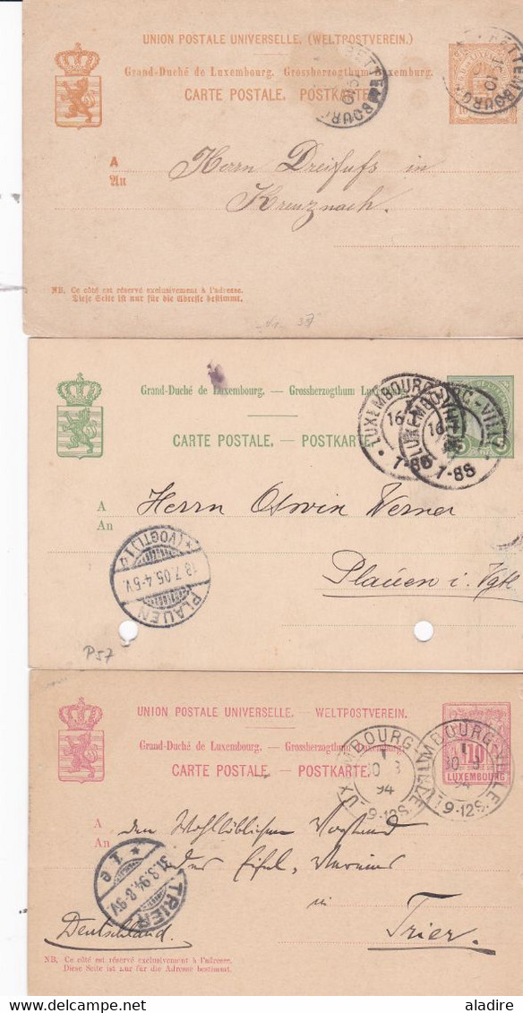 Luxembourg - Luxemburg - petite collection de 27 timbres neufs MNH, 1 bloc et 9 entiers
