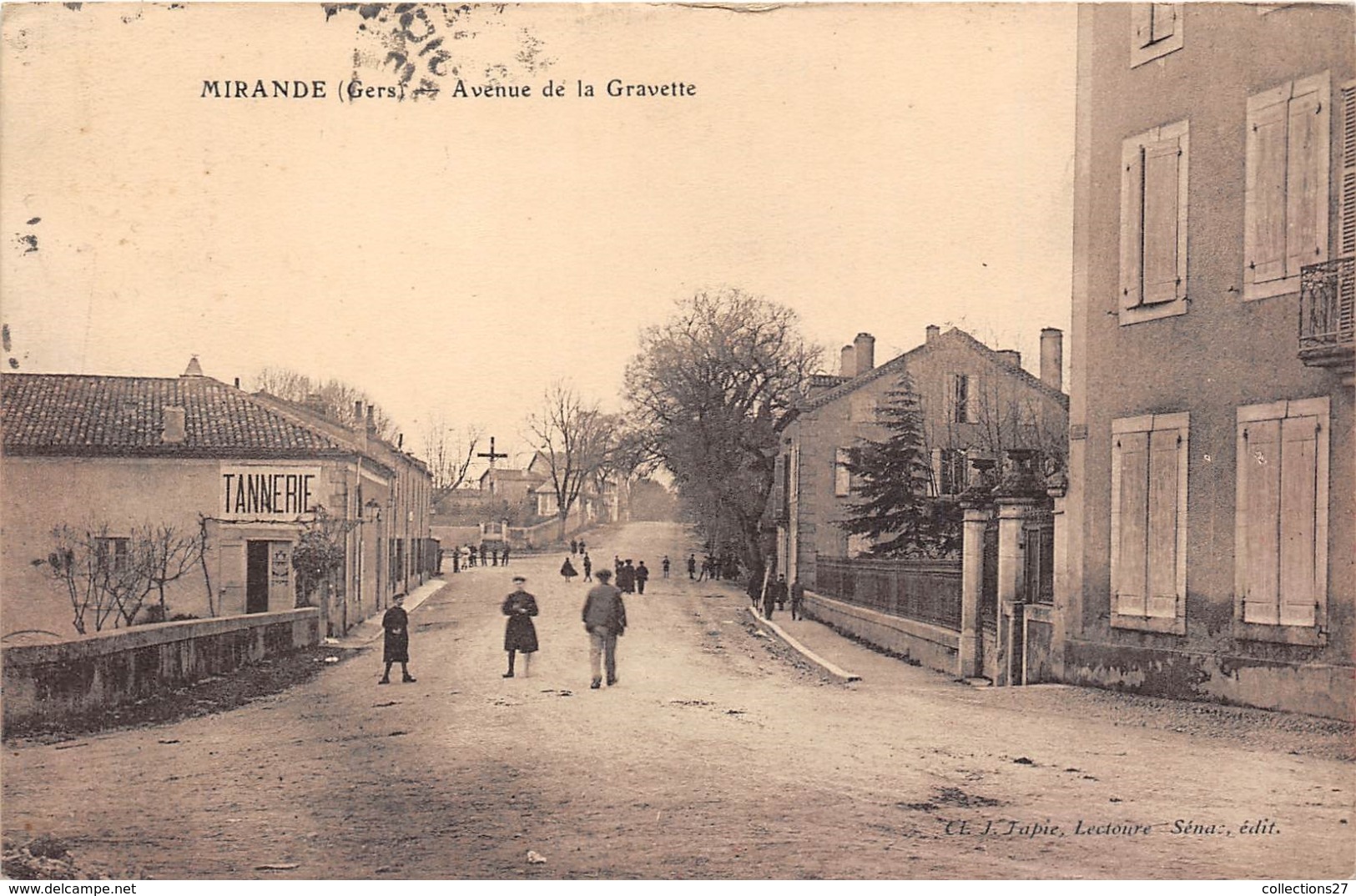 32-MIRANDE- AVENUE DE LA GRAVETTE - Mirande