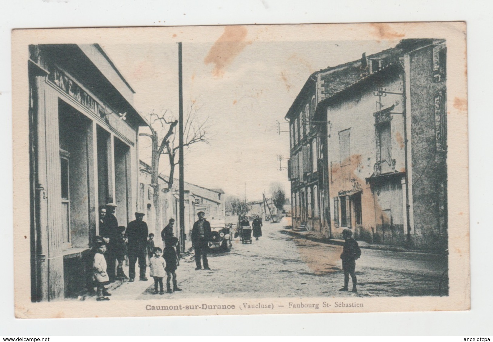 84 - CAUMONT SUR DURANCE / FAUBOURG SAINT SEBASTIEN - Caumont Sur Durance