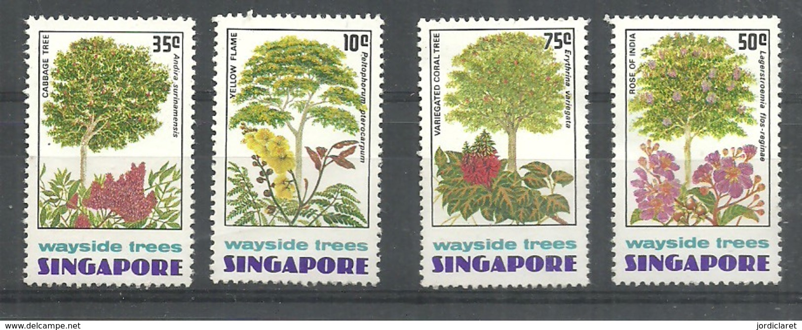 IVERT  Nº242/45**1976 - Singapore (1959-...)