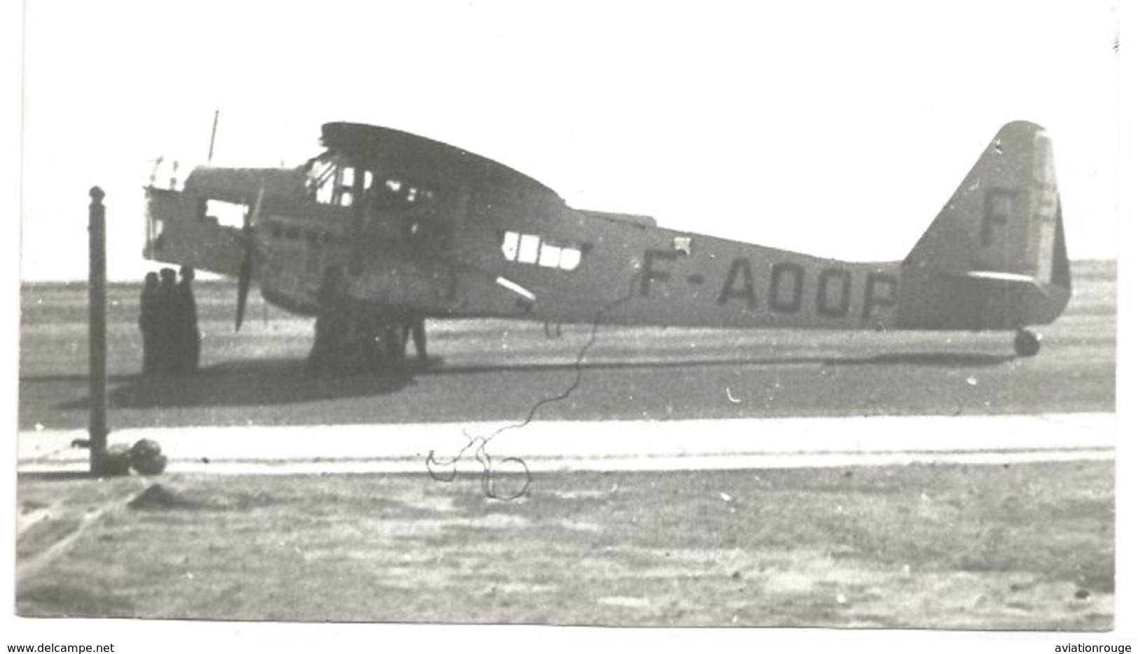 PHOTO AVION POTEZ 540  N°229  F-AOOP   EX X237 - 1939-1945: 2ème Guerre