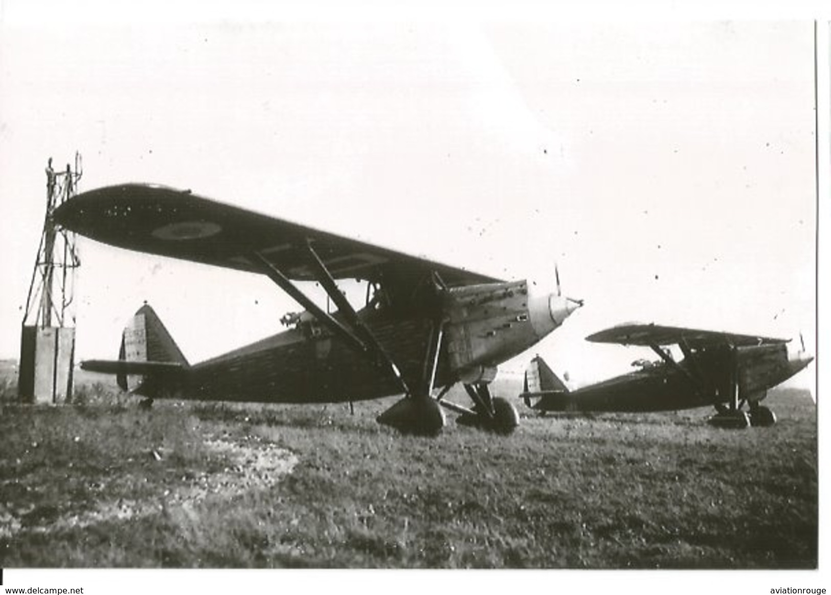 PHOTO AVION POTEZ 25   14X9CM  RETIRAGE - 1939-1945: 2ème Guerre