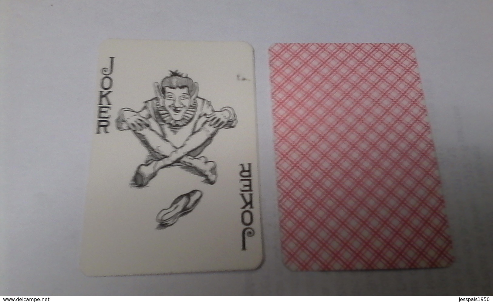 (026) - 1 Cart Joker - (voir Scaner) - Cartes à Jouer Classiques