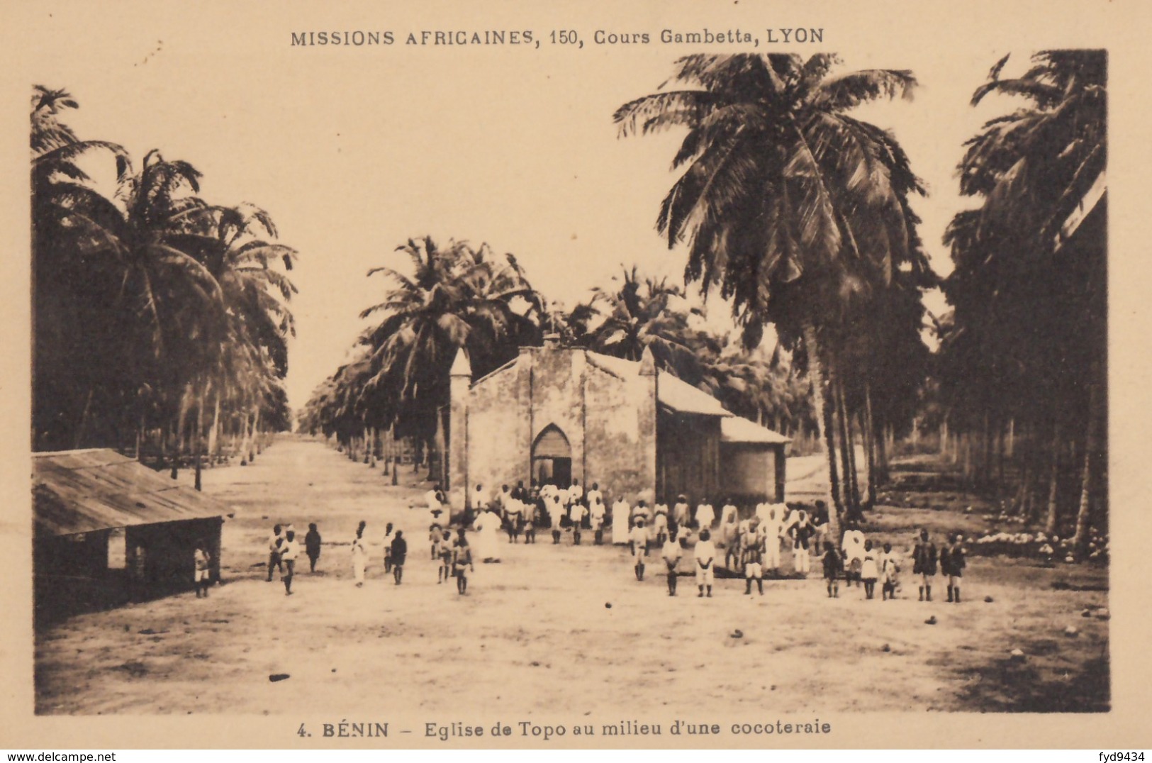 CPA - Topo - Eglise De Topo Au Milieu D'une Cocoteraie - Benin