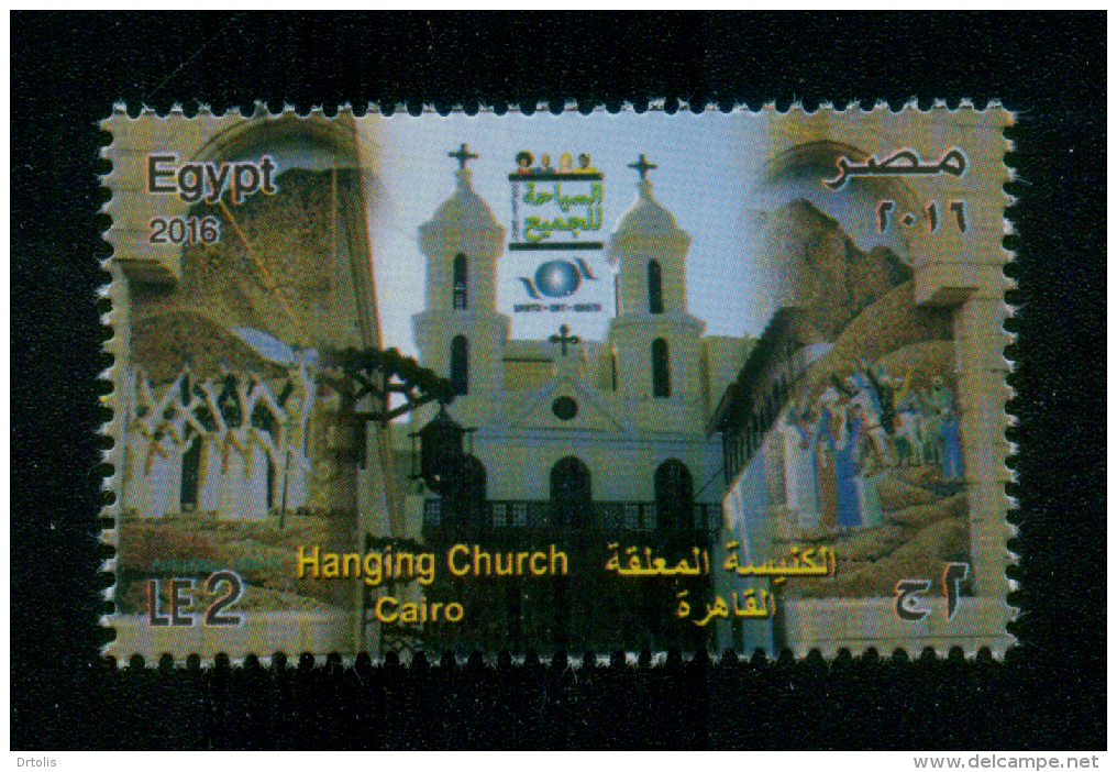 EGYPT / 2016 / UN / UNWTO / OMT / IOHBTO / WORLD TOURISM DAY / TOURISM FOR ALL / HANGING CHURCH ; CAIRO / CHRISTIANITY - Ongebruikt